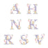 Alphabet Throw Cushion - Hot Air Balloons